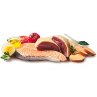 Doggy Dog DOGGY Hondenpaté Eend & Zalm, 6 x 400 g. Natvoer voor honden, glutenvrij, met zalmolie en zoete aardappel