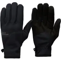 Black Diamond Handschoen Unisex Everyday Softshell Gloves Black-XS