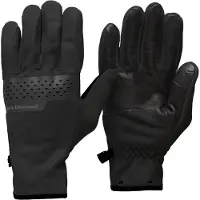 Black Diamond - Alpine Fleece Gloves - Handschoenen S, zwart