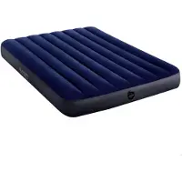 Intex Dura-Beam slaapmatras voor 2 personen, opblaasbaar, 137 x 191 x 25 cm, maximaal 27 kg