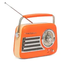 Madison Draagbare radio Freesound VR40 Vintage Oranje Mat