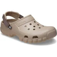 Crocs , uni, volwassenen, outdoor sportsandalen, kleur: grijze steen/truffel, maat: 37-38