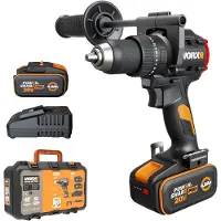 WORX WX356 Accuboormachine met slagfunctie, 20V, 85Nm, 13mm metalen boorkop