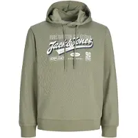 Jack & Jones Sweatshirt navy / jade groen / wit