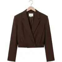 Dante6 Dames Blazers Reilley Cropped Blazer-jacket - Bruin - Maat 36