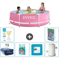 Intex Framezwembad, rond - 244x76 cm - 5-delig, model S55