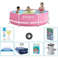 Intex Framezwembad, rond - 244x76 cm - 5-delig, model S46