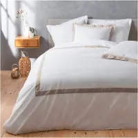 Douceur D`Interieur Beddengoedset LAURALINE met linnen, 240 x 220 cm