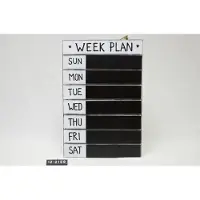 Massamarkt Weekplan Krijtbord 60x40cm
