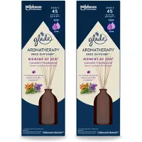 Glade 2 x - Geurstokjes Moment van Zen - Aromatherapie Geurverspreiding - 80 ml - Voordeelverpakking - 2 stuks