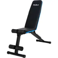 Rebel RBA-2002 Schuine trainingsbank met vergrendelbare poten, 136 x 43 x 113 cm
