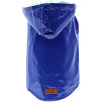 Croci C7274482 Regenjas Raindrop, blauw, 30 cm