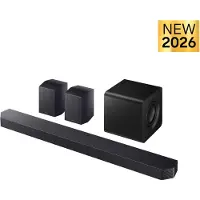 Samsung HW-Q930H/XC, 9.1.4 kanalen, 580 W, Draadloos, 200 W, Zwart, Titan Black