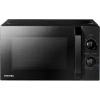 Toshiba MW2-MM20PE(BK) Vrijstaande magnetron / Solo-magnetron / 20 liter / 700 watt / 5 liter