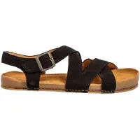El naturalista Uni N6005 Horizon, platte sandalen, zwart, maat 45 EU