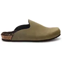 Scholl heren klompen/slipper voor binnenshuis, groen, maat 44 EU