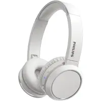 Philips TAH4205WT Bluetooth HiFi hoofdtelefoon, over-ear model, volume regeling, wit