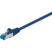 Goobay 92730 CAT 6a patchkabel, Ethernetkabel, dubbel afgeschermd, S-FTP, tot 1000 Mbit/s