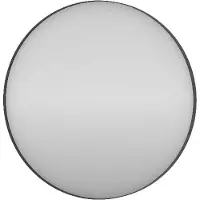 Proline Circolo Spiegel Rond Kader 60x4x60 cm Mat Zwart