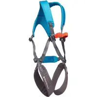 Black Diamond - Kid's Momentum Harness FL Body - Complete gordel One Size, grijs