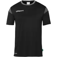 Uhlsport Squad 27 T-shirt met korte mouwen, heren - Zwart / Wit