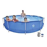 JILONG 17799 Zwembad met frame inclusief toebehoren 366 x 76 cm