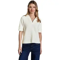 Street One poloshirt met structuur