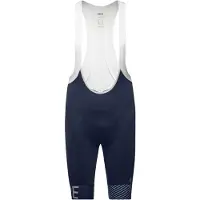 Gore Korte broek C5 Optiline Plus - heren, elastisch, knielengte, blauw met witte accenten - Maat 2XL