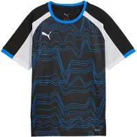 Puma Individualliga Graphic T-shirt voor kinderen, zwart, maat 152