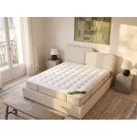 Vente-unique Matras 140 x 190 cm pocketveren 5 zones traagschuim en anti-bedluizenttijk dikte 24 cm - VIREVO van NATUREA
