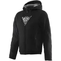 Dainese - Bovisa veiligheids-hoodie met volledige rits, sweatshirt met capuchon en rits