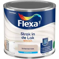 Flexa - Strak In De Lak Binnenlak Zijdeglans - Schemerroze - Mengverf - 500 Ml