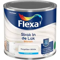 Flexa - Strak In De Lak Binnenlak Zijdeglans - Forgotten White - Mengverf - 500 Ml
