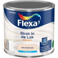 Flexa - Strak In De Lak Binnenlak Zijdeglans - Iets Kastanje - Mengverf - 500 Ml