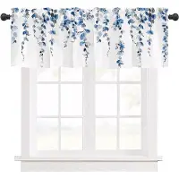 OEM Watergordijnen voor moderne decoratie in slaapkamer, badkamer, keuken en woonkamer - Donkerblauw en stijlvol design