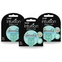 Wilkinson 3 x Intuition - Navulmesjes - Bikini Care Duo - Praktisch - 3 mesjes - Voordeelverpakking - 3 stuks