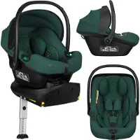 Lionelo Astrid i-Size Set Plus – Autostoel met 180° Draaibare ISOFIX Base – Baby Autostoeltje 40-87 cm tot 13 kg – RWF – Steunpoot – ADAC 5 Sterren Veiligheid – Memory Foam – Dri-Seat – R129 i-Size