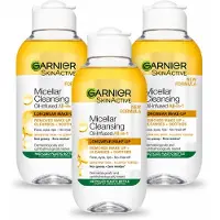 Garnier 3 x - Micellair Reinigingswater - Olie - 100 ml - Bulkverpakking - 3 stuks