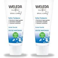 Weleda 2 x - Tandpasta Saline - 75ml - Voordeelverpakking - 2 stuks