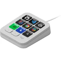 Logitech Mx Keypad - Toetsenbord Usb Sneltoetsenpaneel Pale Grey