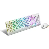 MSI S11-04DE305-CLA Tas Vigor GK-30 Combo White Gaming Keyboard, verkabelt