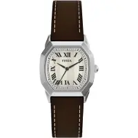 Fossil Analoog horloge 'Harlow' bruin / zilver
