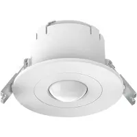 The Light Group Inbouw-bewegingsmelder, DALI, Casambi, PIR, IP44 Einbau-Bewegungssensor, wit / opaal, Kunststof