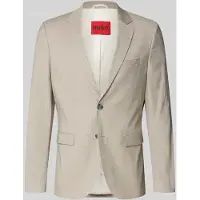 HUGO Super slim fit colbert van mix van viscose en scheerwol model 'ARTI253X'