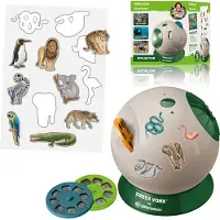 Bresser Freek Vonk X Projector - 24 Dia's van Freek voor op de muur - 3 Dia schijven - Incl. Stickers