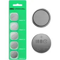 Green Cell Lithium knoopcelbatterij Greencell CR2032, 3V, 220mAh, 5 stuks