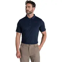 Craghoppers Heren Bramshaw Nosilife Korte Mouwen Golf Polo Shirt (Blauw Marine)