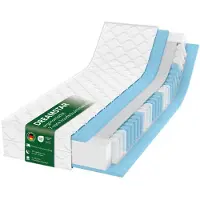 Dreamstar Pocketveringmatras 100x200 cm | 25 cm hoog | H2 & H3 omkeerbaar matras | Ergo Flex TFK Ultra