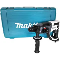 Makita DHR 202 ZKW accuboormachine 18 V 20 mm 2,0 J wit + koffer - zonder accu, zonder oplader