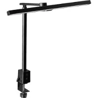 Alco -Albert - LED bureaulamp met klem, 50 cm, zwart